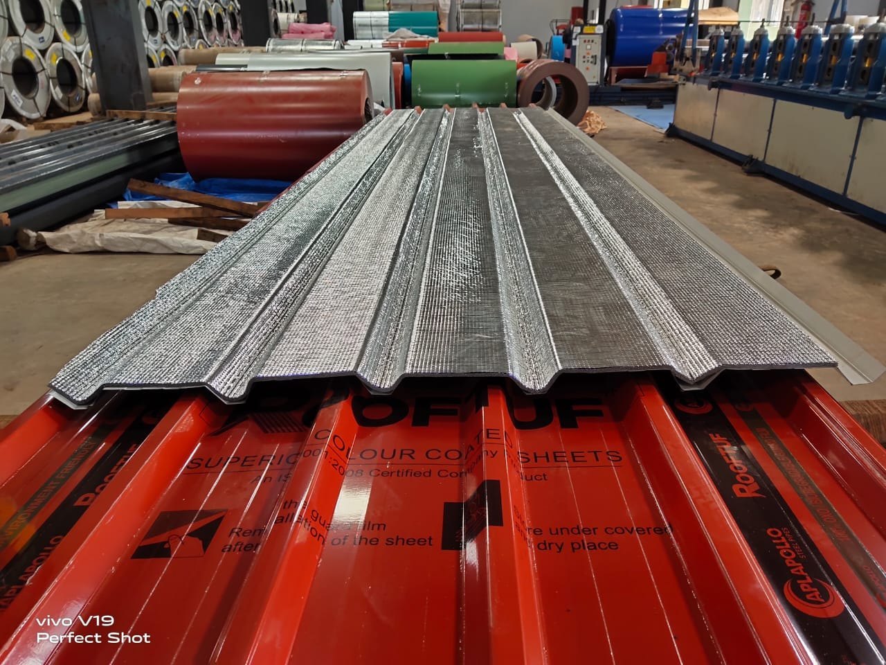 Ecoshine — XLPE bonded under the sheet